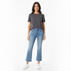 Lauren Ralph Lauren Cutoff Blue Jeans Womens 16 Classic Bootcut Cropped Denim